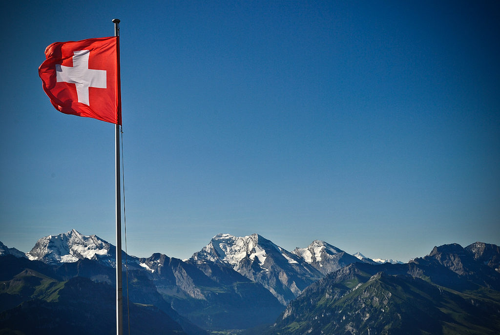 neutral country: Switzerland Flag