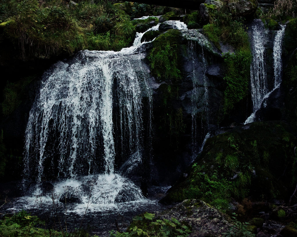 beautiful Triberg Waterfalls in Gernany