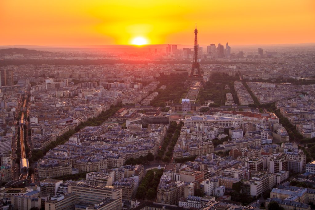 Montparnasse Tower view