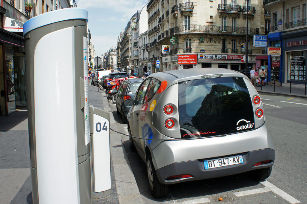 Electric Car Paris
