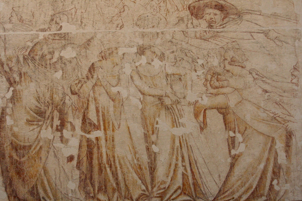 fresco painting technique example