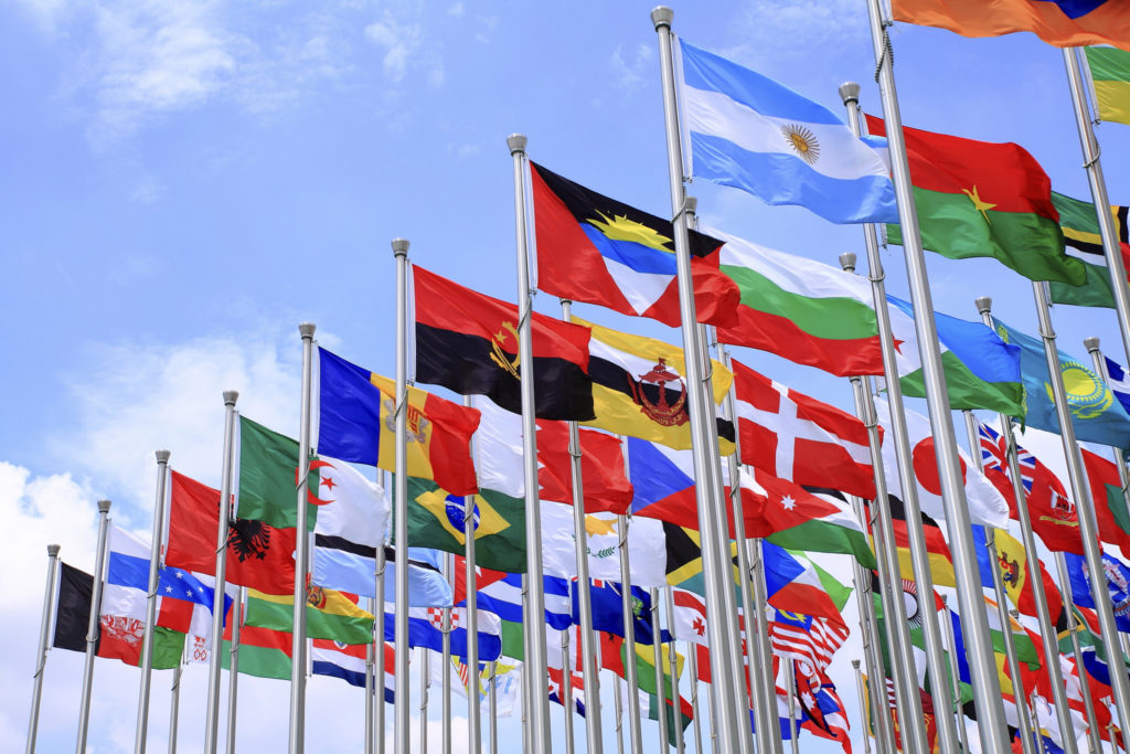 what is global citizenship, flags