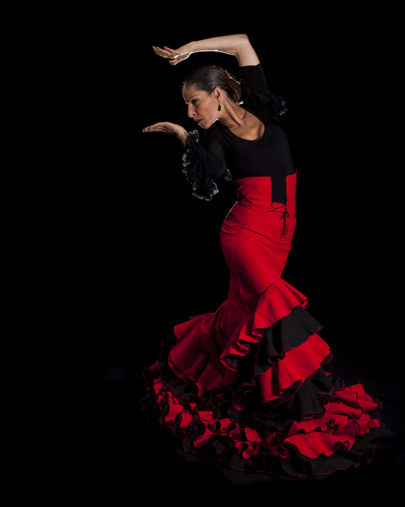 Woman Flamenco Dancing