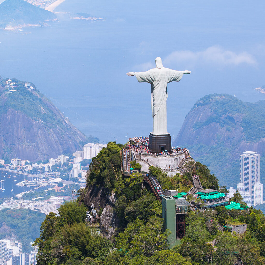 Christ the Redeemer is one of the most famous landmarks around the world