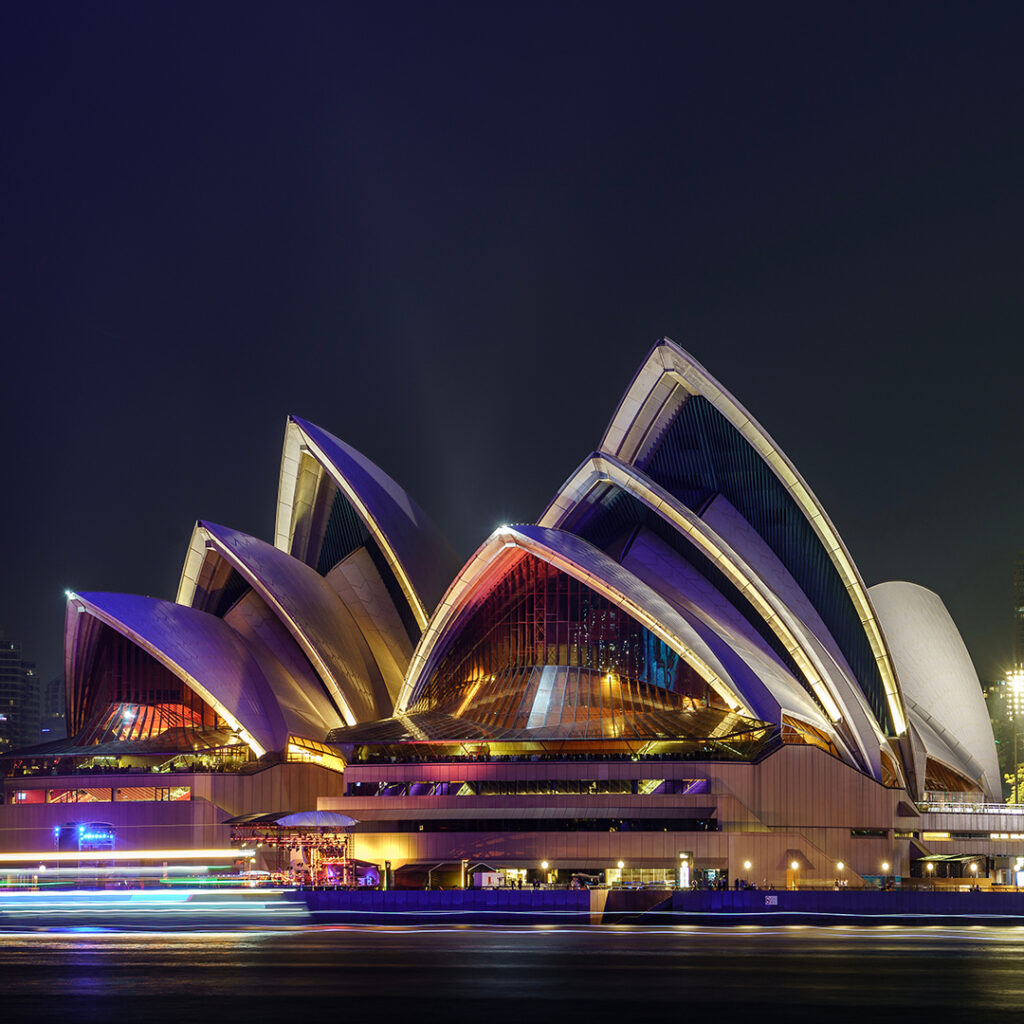 The Sydney Opera House is one of the most famous landmarks around the world