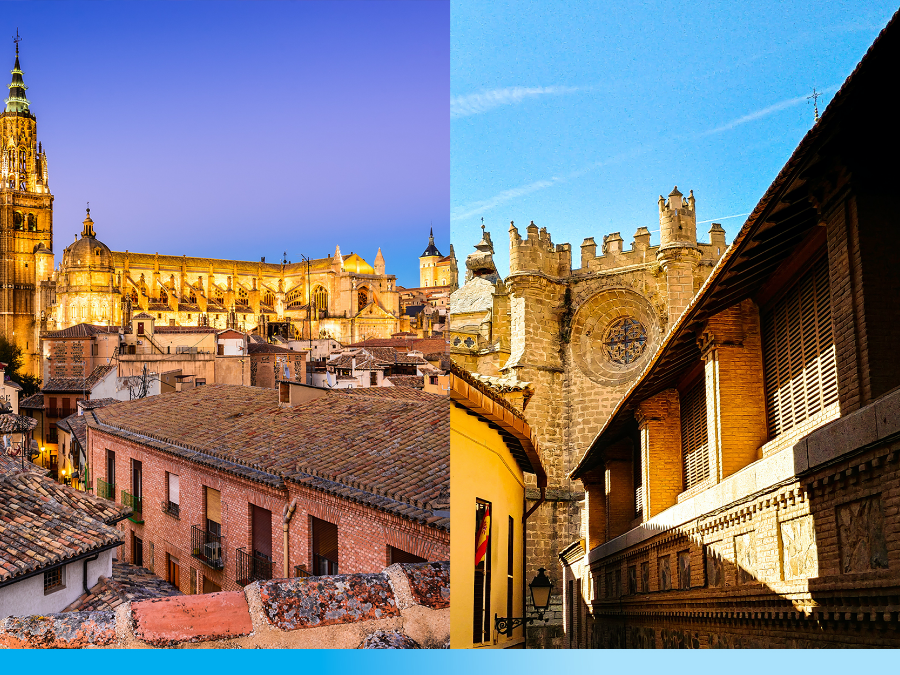 This multicultural travel experience includes a visit to Toledo.