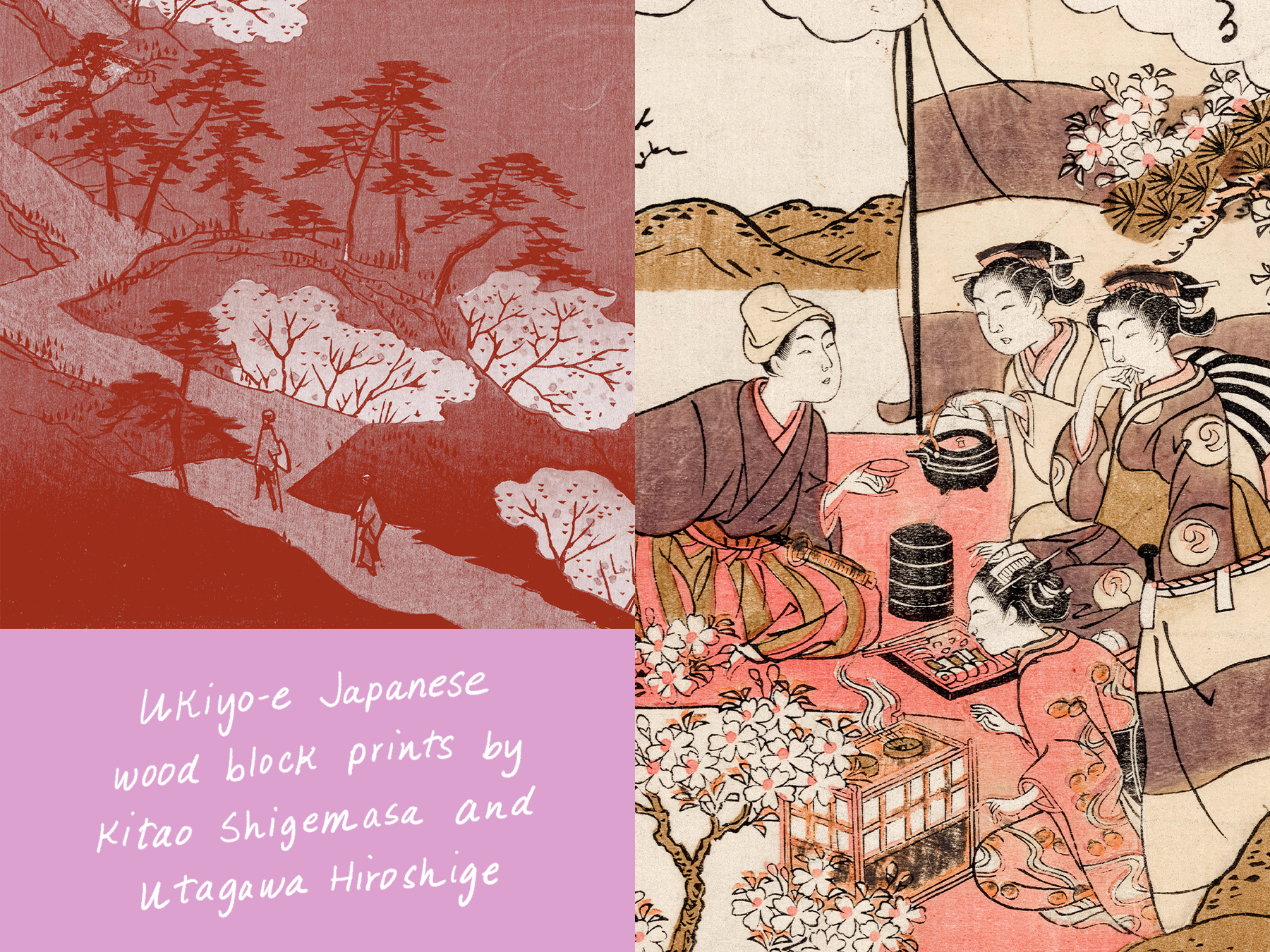 Experience the culture of Japan looking at ukiyo-e Japanese wood block prints and nikuhitsu-ga paintings at the Ōta Memorial Museum of Art